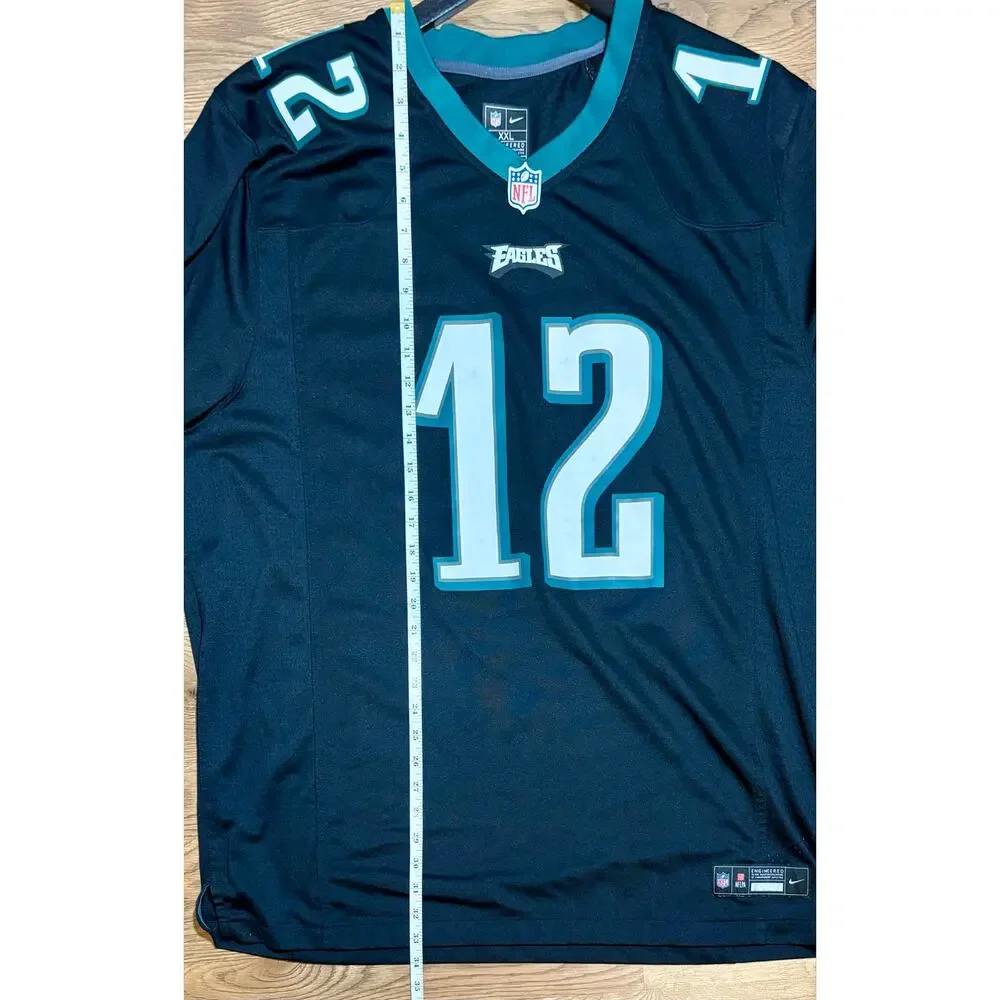 Philadelphia Eagles Randall Cunningham #12 Black Nike Engineered Jersey Sz XXL